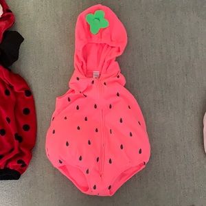 Strawberry toddler costume